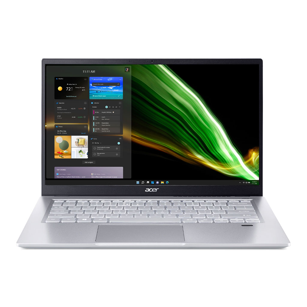 acer swift 3 core i7 front view