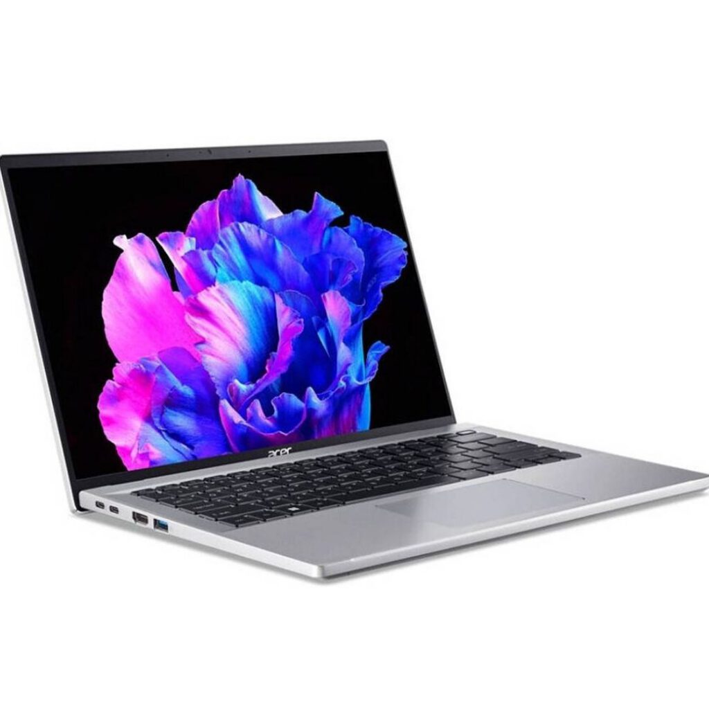 acer swift go 14 core ultra 5 left view