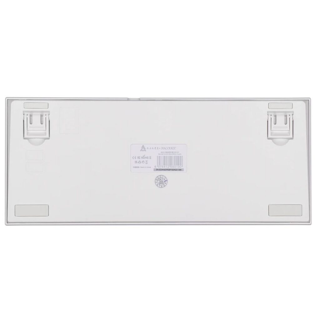 ak820 gasket wired mechanical keyboard back