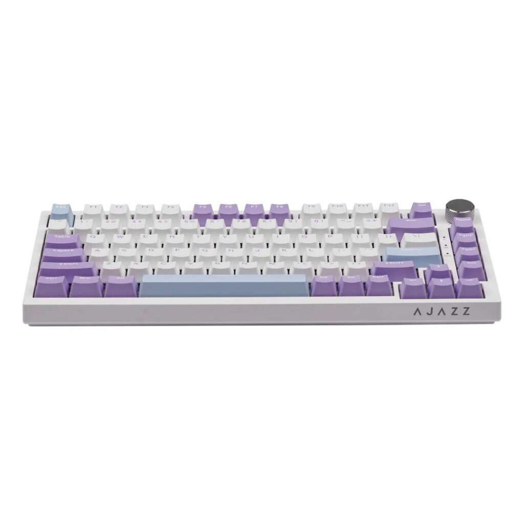 ak820 wired mechanical keyboard front view
