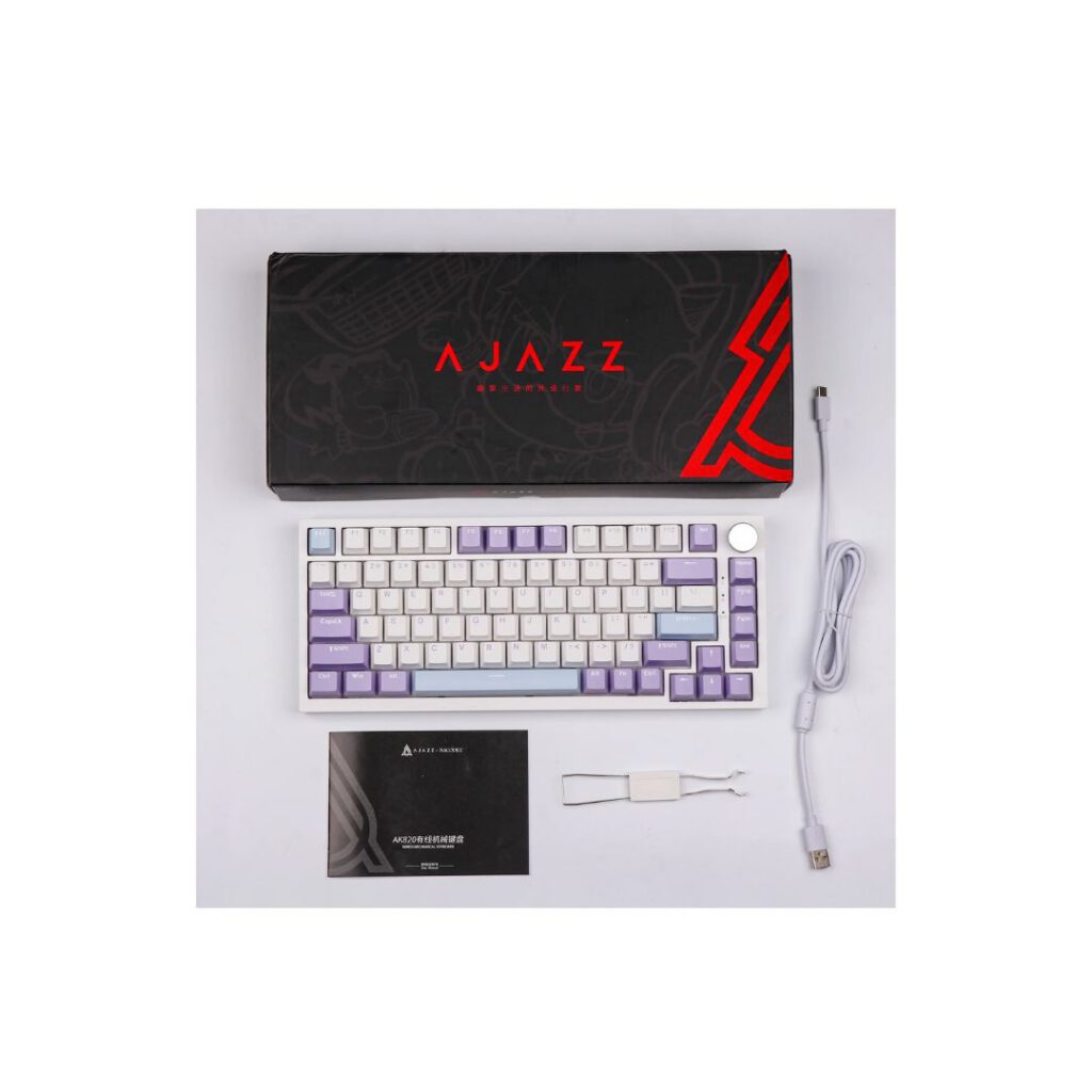 ak820 wired mechanical keyboard pack