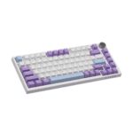 ak820 wired mechanical keyboard left view