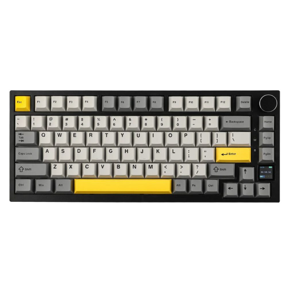 ajazz ak820 wireless and wired keyboard top view