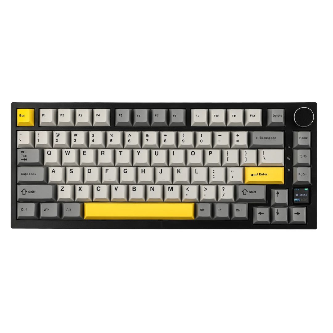 ajazz ak820 wireless and wired keyboard top view