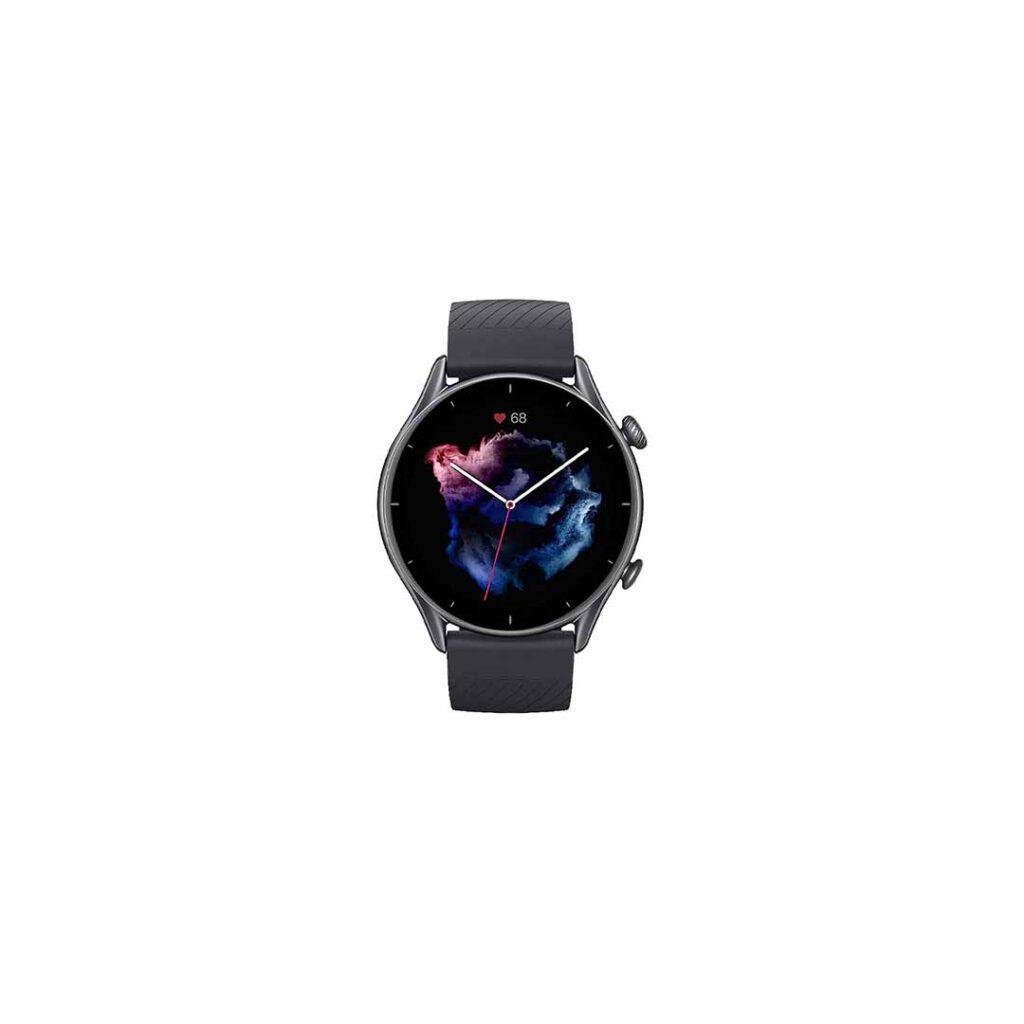 amazfit gtr 3 smart watch front view