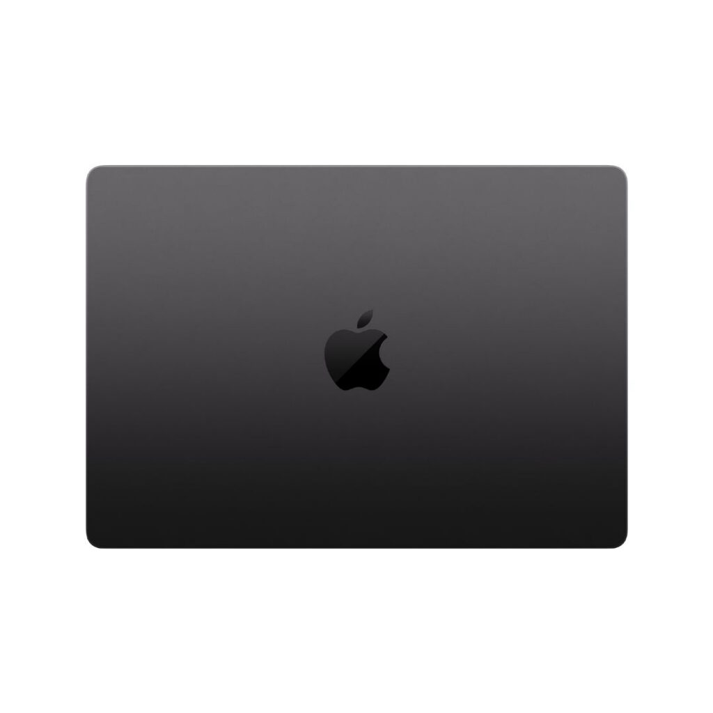 apple macbook pro m4 max chip back view
