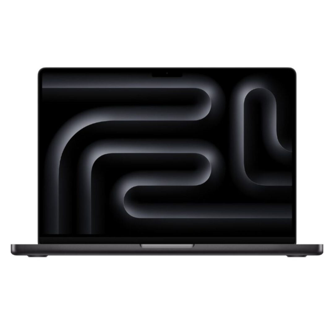 apple mackbook pro m4 front view