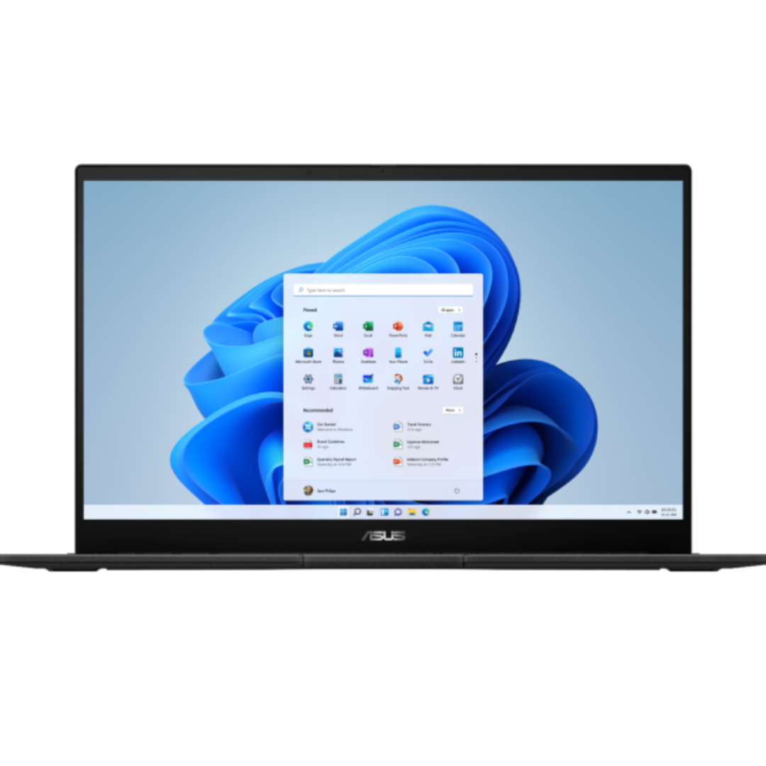 asus creator laptop core i7 front view