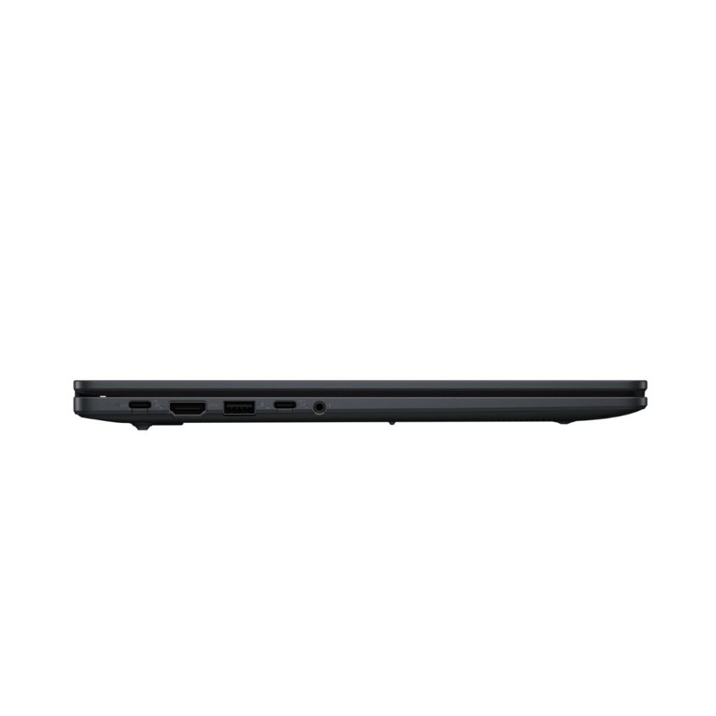 asus expertbook b1 core i5 13th gen left ports view