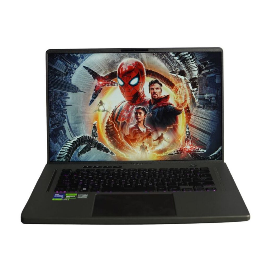 asus rog zephyrus g16 gaming front view