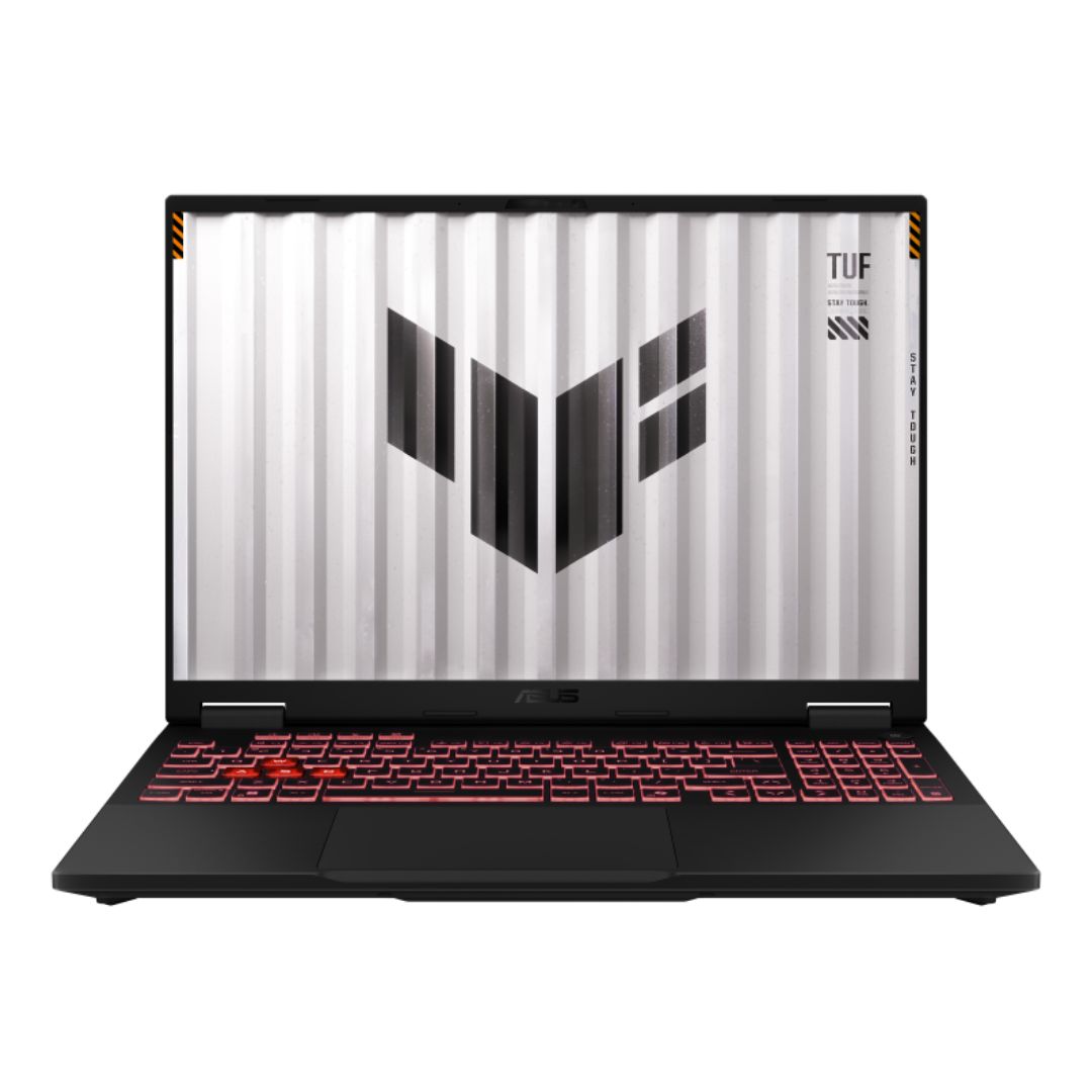 asus tuf a16 ryzen 5 front view