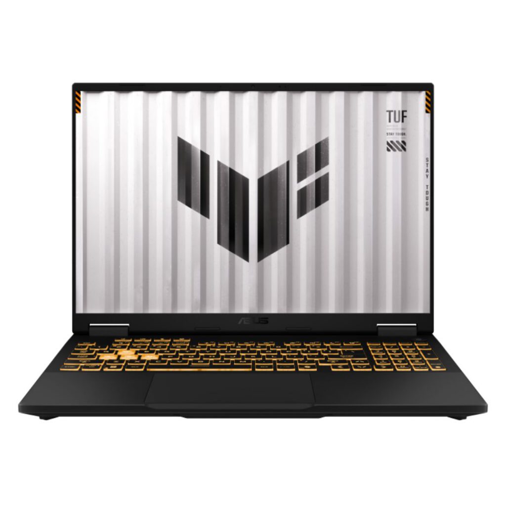 asus tuf f16 gaming i5 15th gen front view