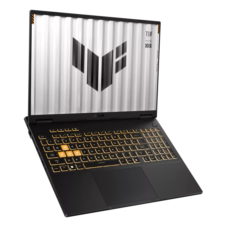 asus tuf f16 left side view