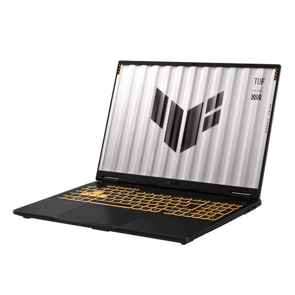 asus tuf gaming f16 i5 15th gen right view