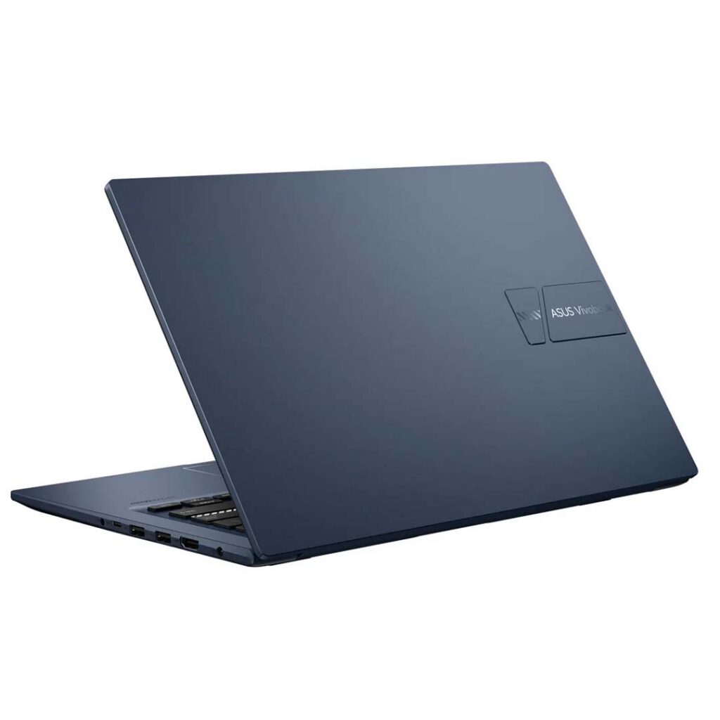 asus vivobook 14 core i5 13th gen back side view