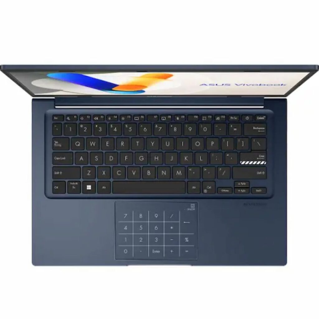 asus vivobook 14 2025 core i3 top view