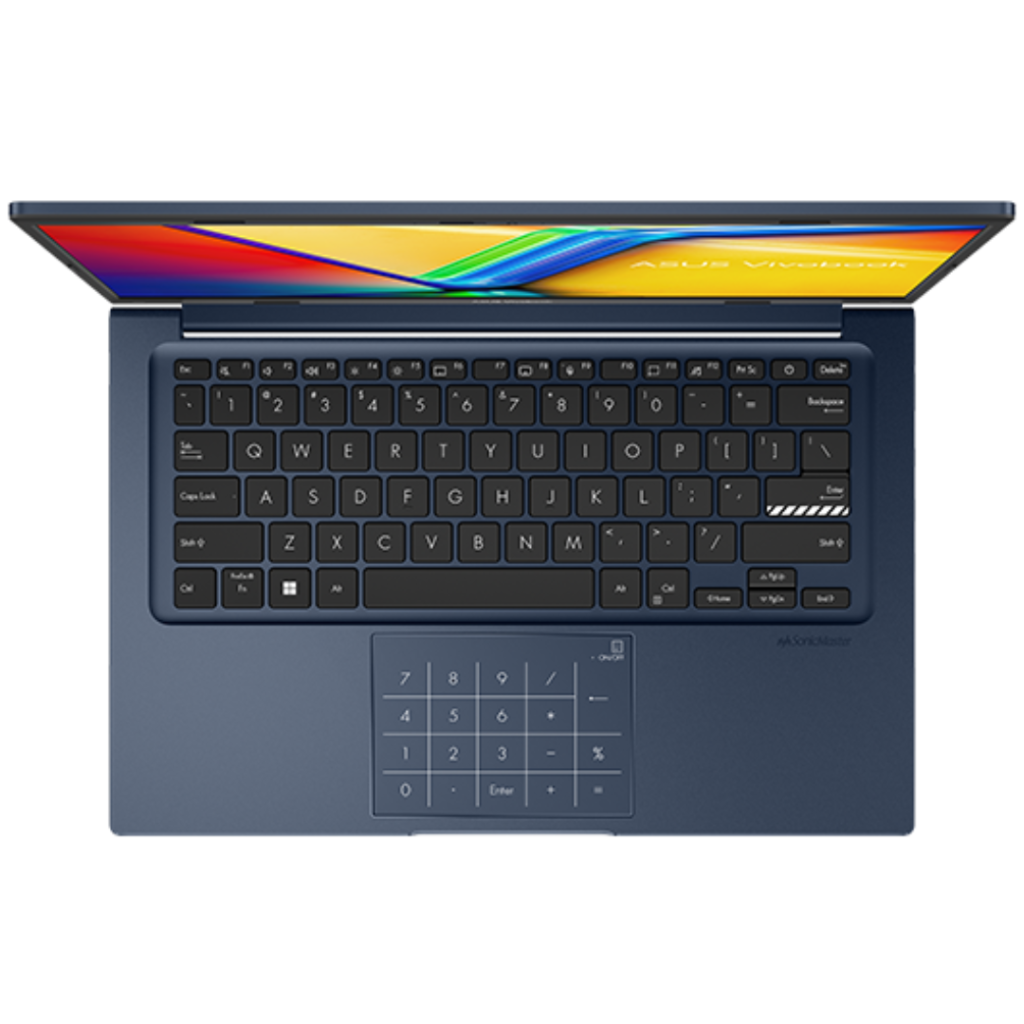 asus vivobook 14 top view
