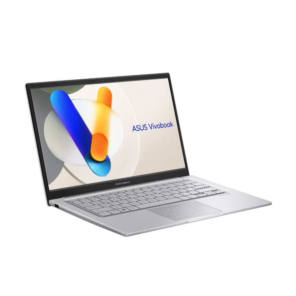 asus vivobook 14 core i7 13th gen left view