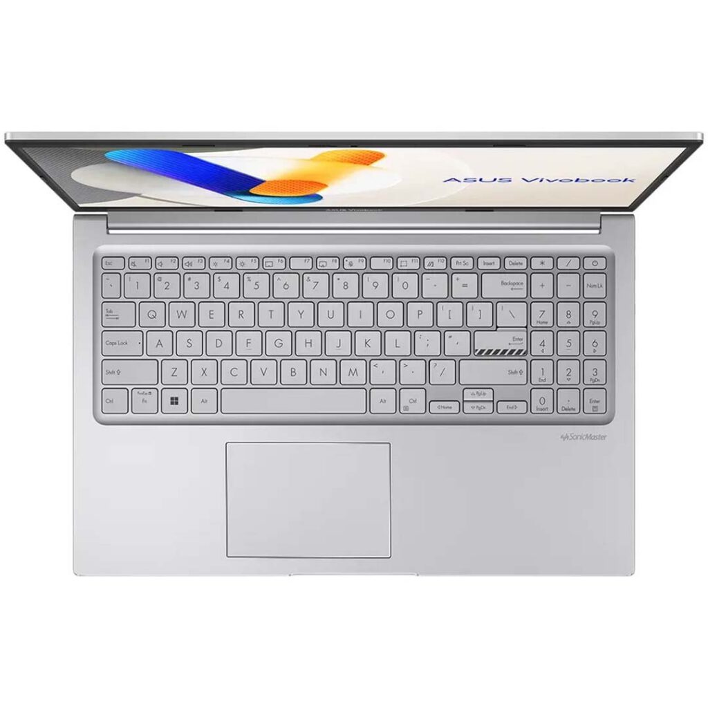 asus vivobook 15 core i5 13th gen top view