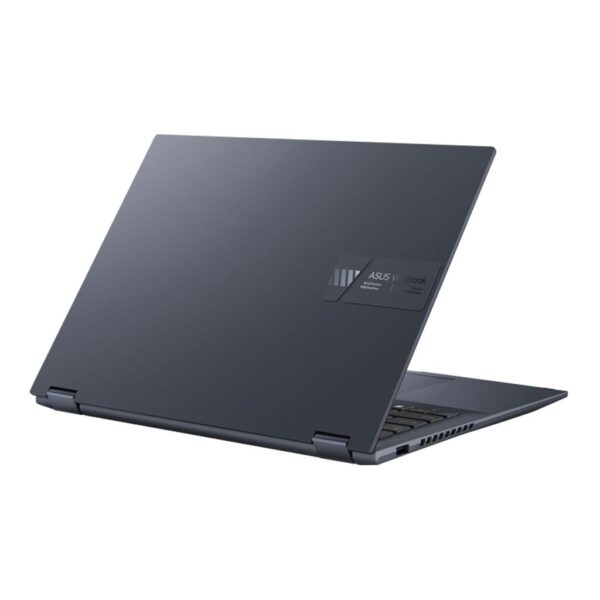 asus vivobook flip intel core i5 back side view