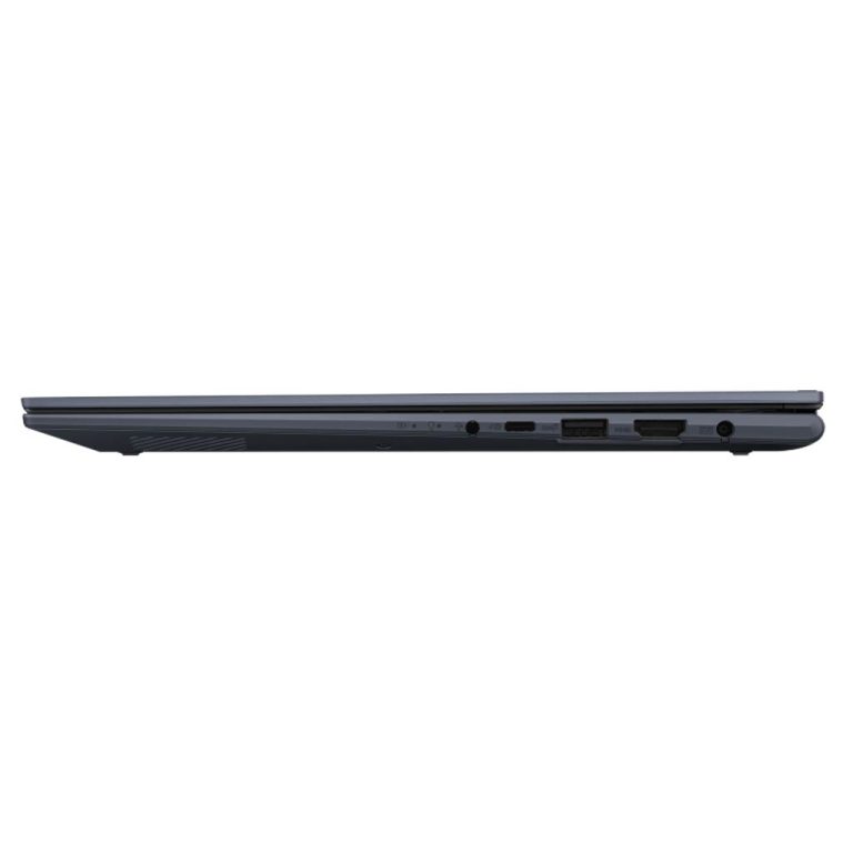 asus vivobook flip intel core i5 ports side view