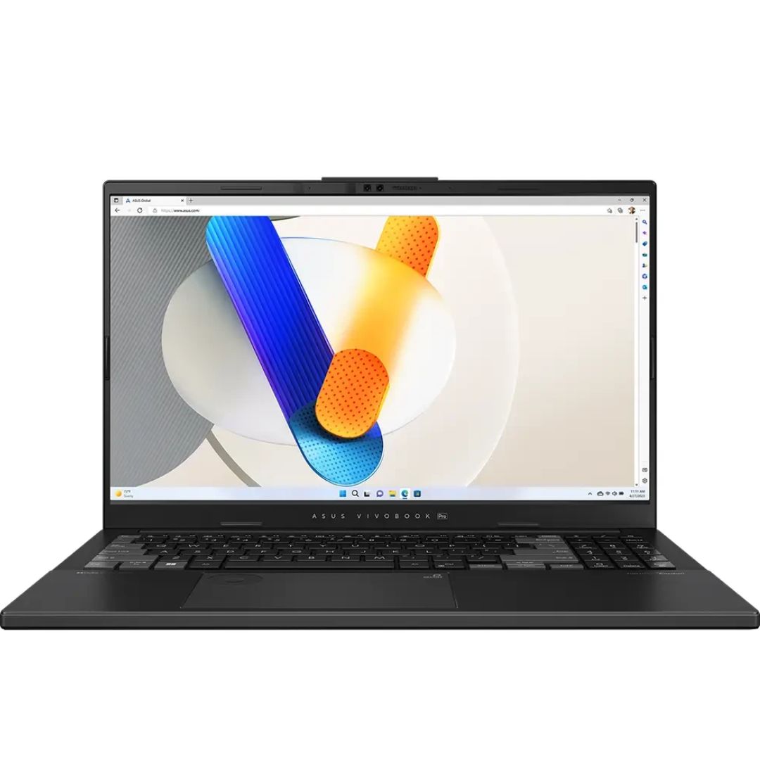 asus vivobook pro 15 core ultra 7 front view