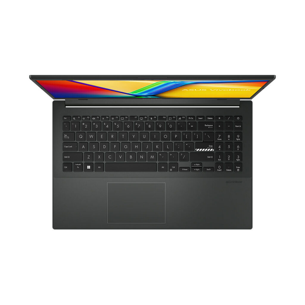 asus vivobook go 15 ryzen 5 top view