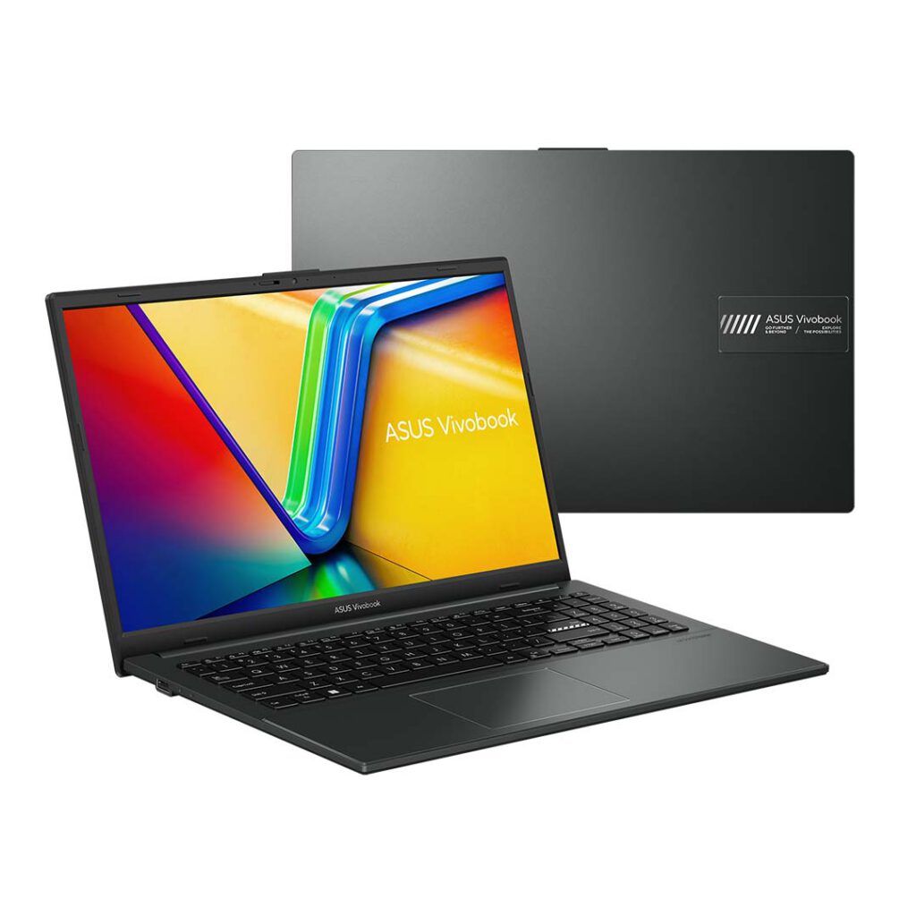 asus vivobook go 15 ryzen 3 both side view