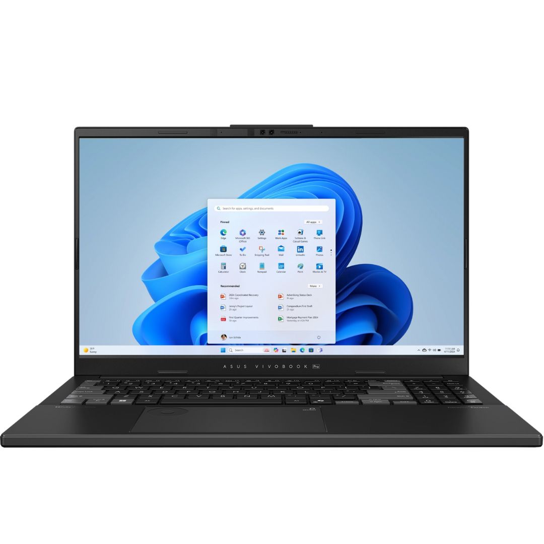 asus vivobook pro 15 ultra 9 front view