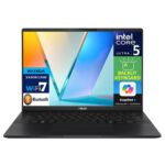 asus vivobook s14 ultra 5 15th gen front view