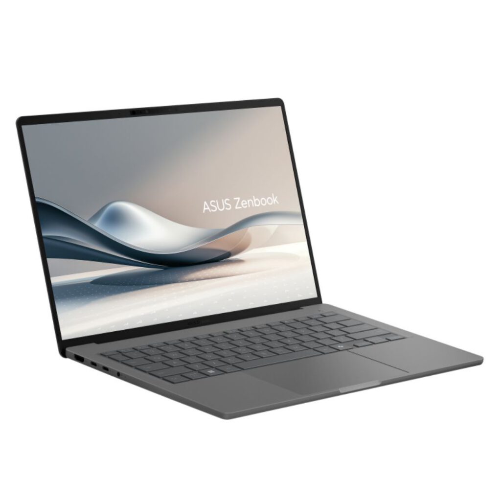 asus zenbook core ultra 7 15th gen left side view