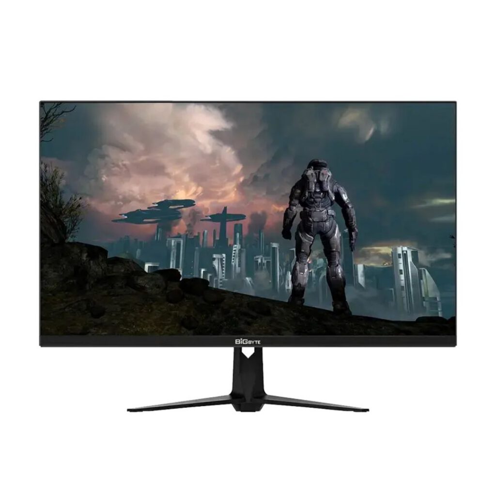 bigbyte gaming monitor front view