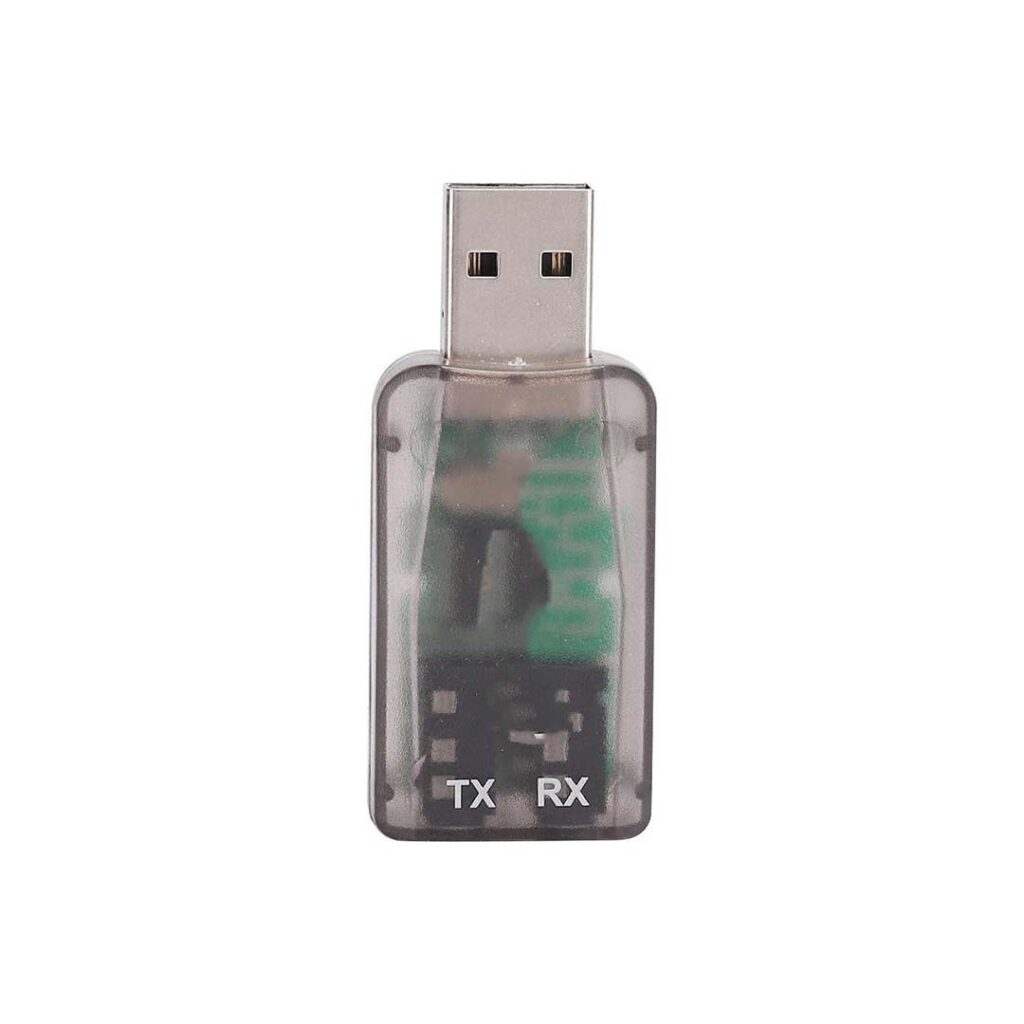 bluetooth audio transceiver top view