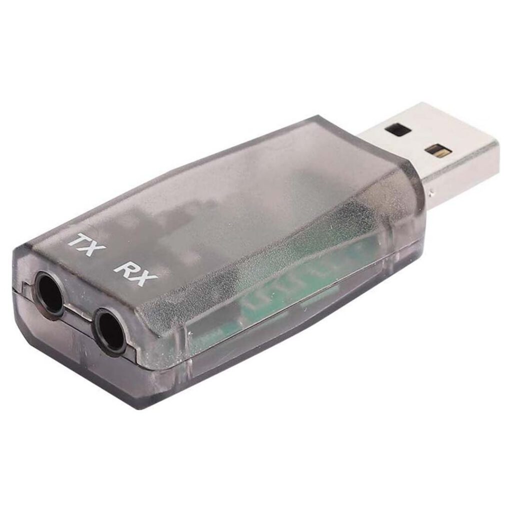 bluetooth audio transceiver back view