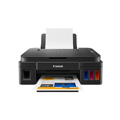 canon pixma g2010 all in one refillable color printer front view