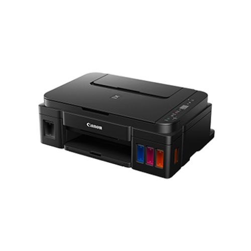 canon pixma g2010 all in one refillable color printer closed view
