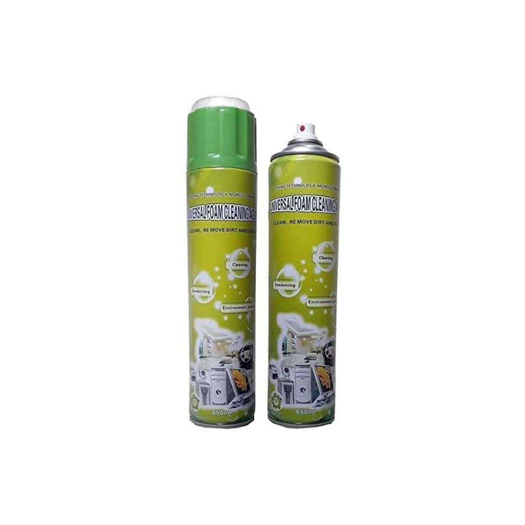 universal foam cleaner front view