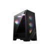 deepcool gaming pc build side view