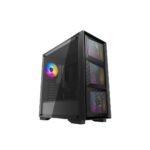 deepcool gaming pc case side view