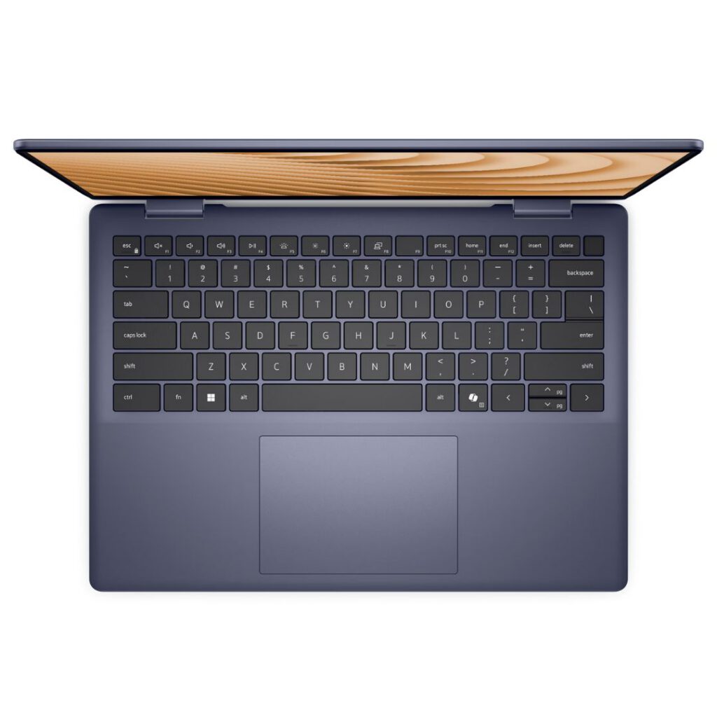 dell 14 2 in 1 laptop top view