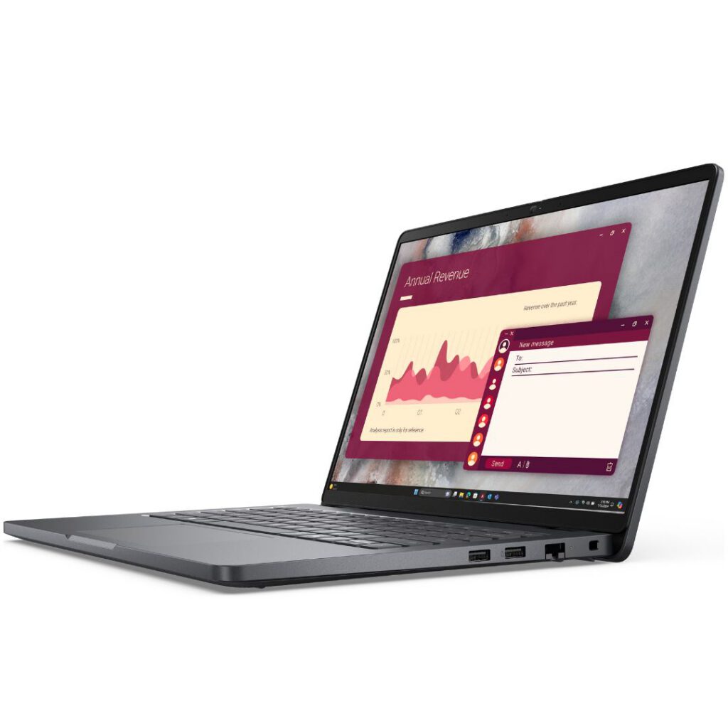 dell 14 pro core 5 120u series right side