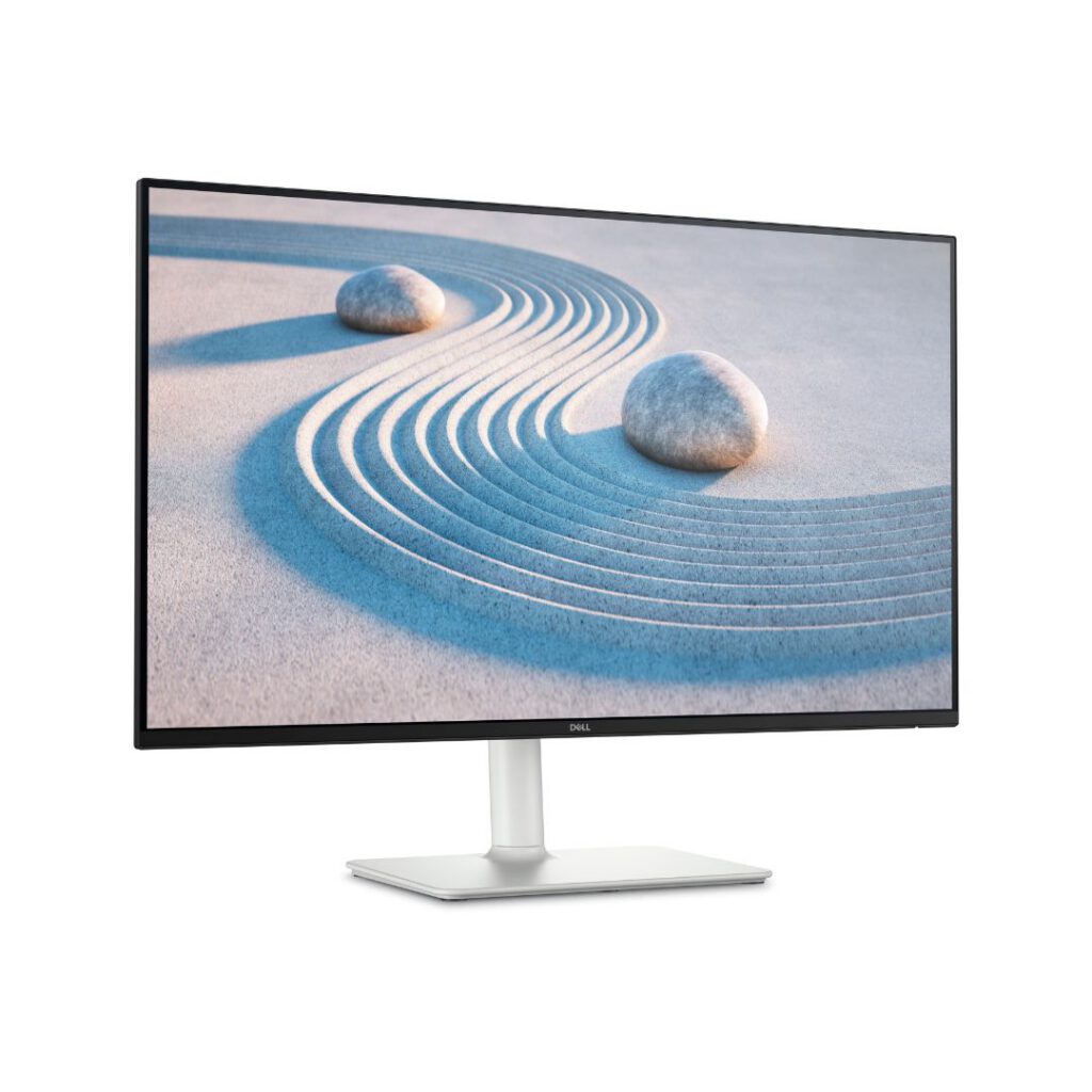 dell 27 inch monitor left side view