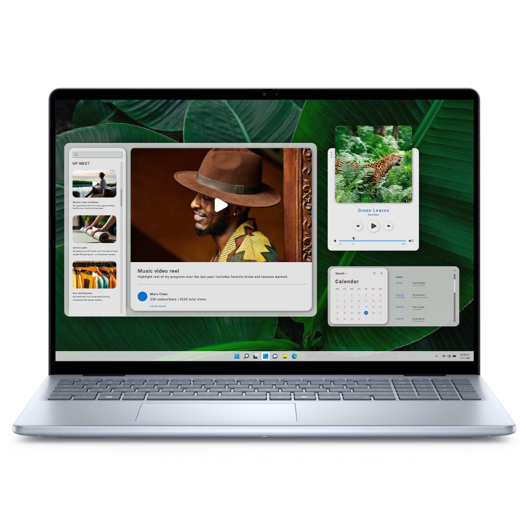 dell inspiron 16 5640 core i7 150u front view