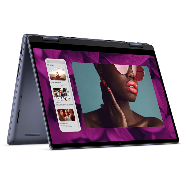 dell inspiron 7445 2 in 1 ryzen 5 inverted view