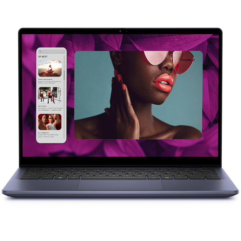 dell inspiron 7445 2 in 1 ryzen 5 front view