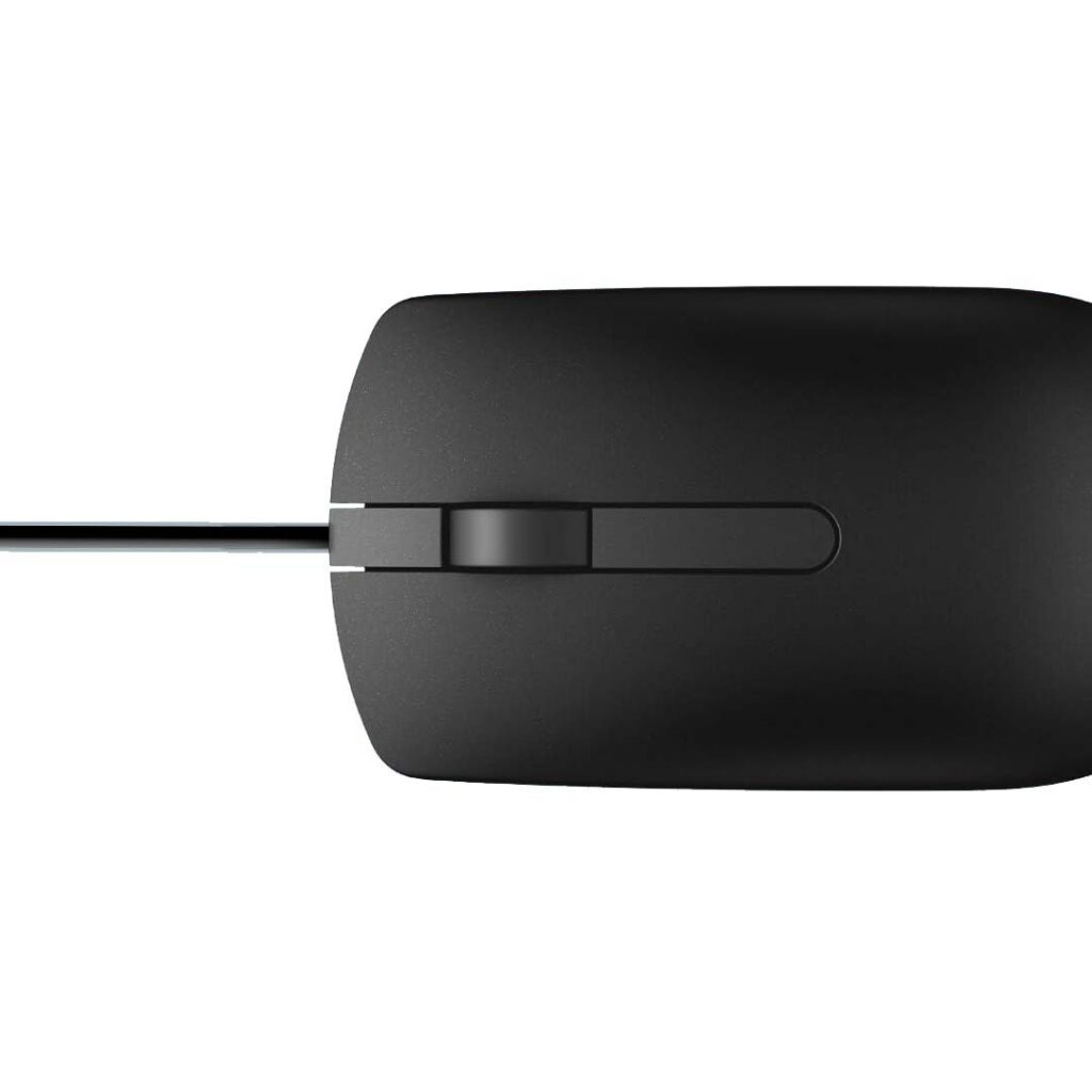 dell ms116 mouse wired top mouse view