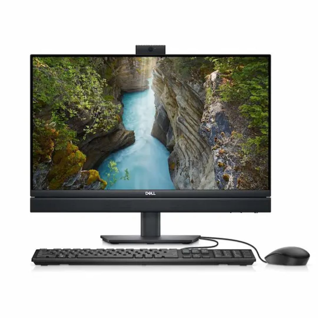 dell optilex all in one pc front view