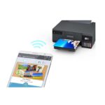 epson ecotank l8050 photo printer top view