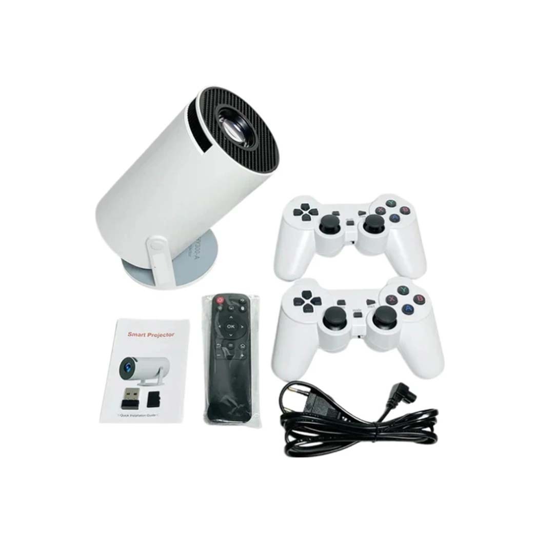 Game Combo Projector X30Max | Home Smart Game console Projectors With | Dual Gamepad & Host WIFI