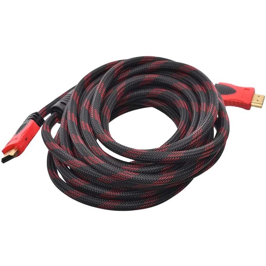 High-Speed HDMI Cable 5m Supports Ethernet, 3D, HDMI Cable High Speed Gold Premium Quality supports all HD ready devices and gadgets